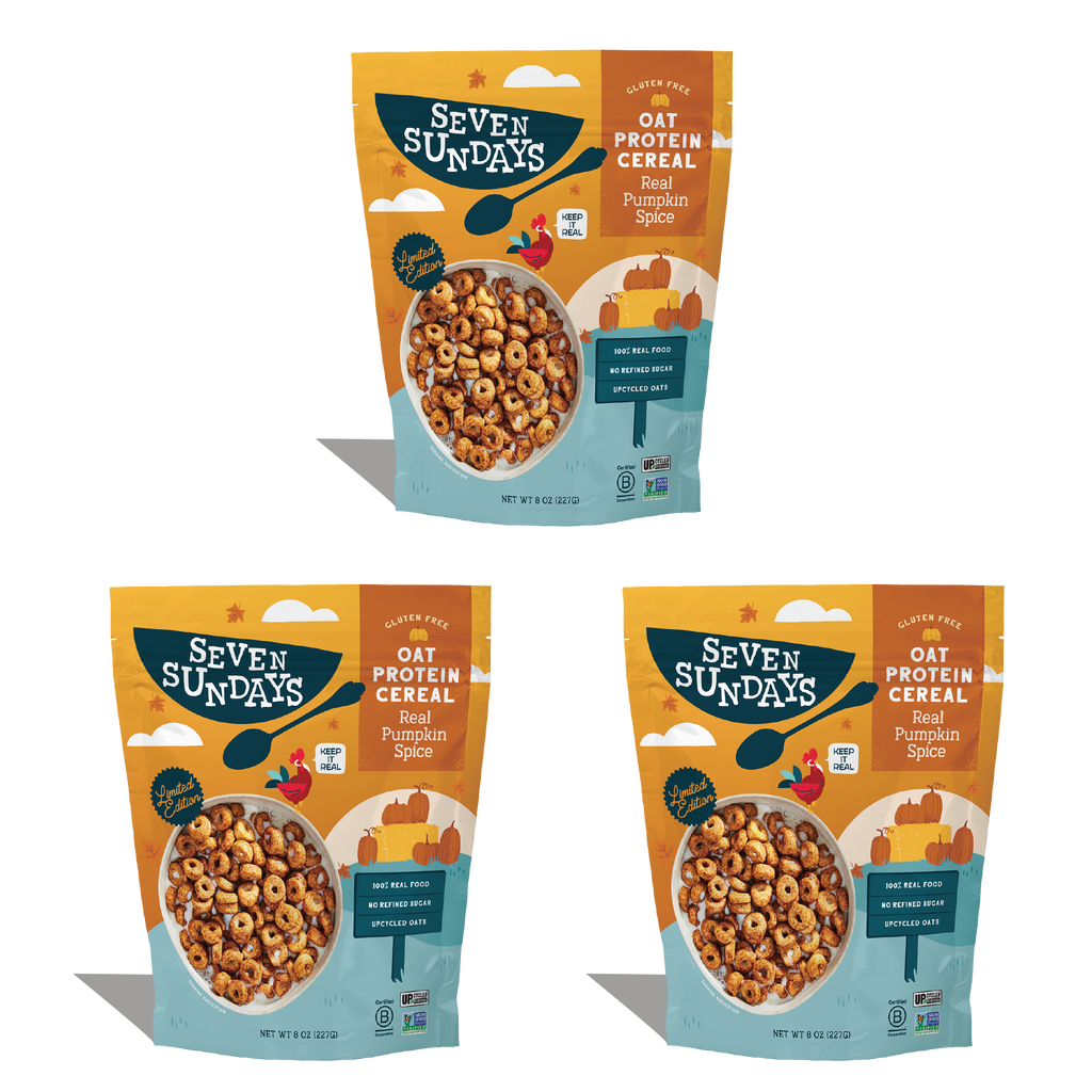 Real Pumpkin Spice Oat Protein Cereal