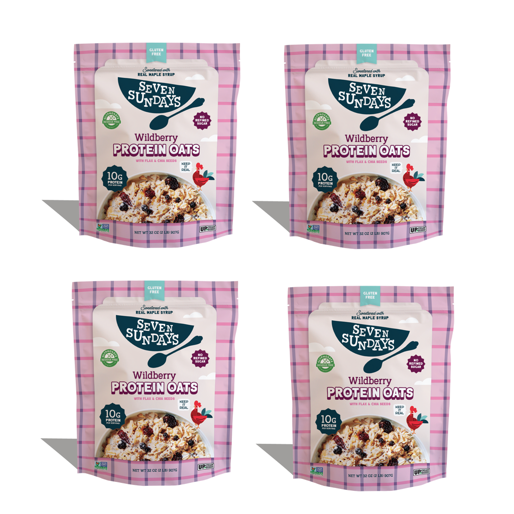 Wildberry Protein Oats, 32oz