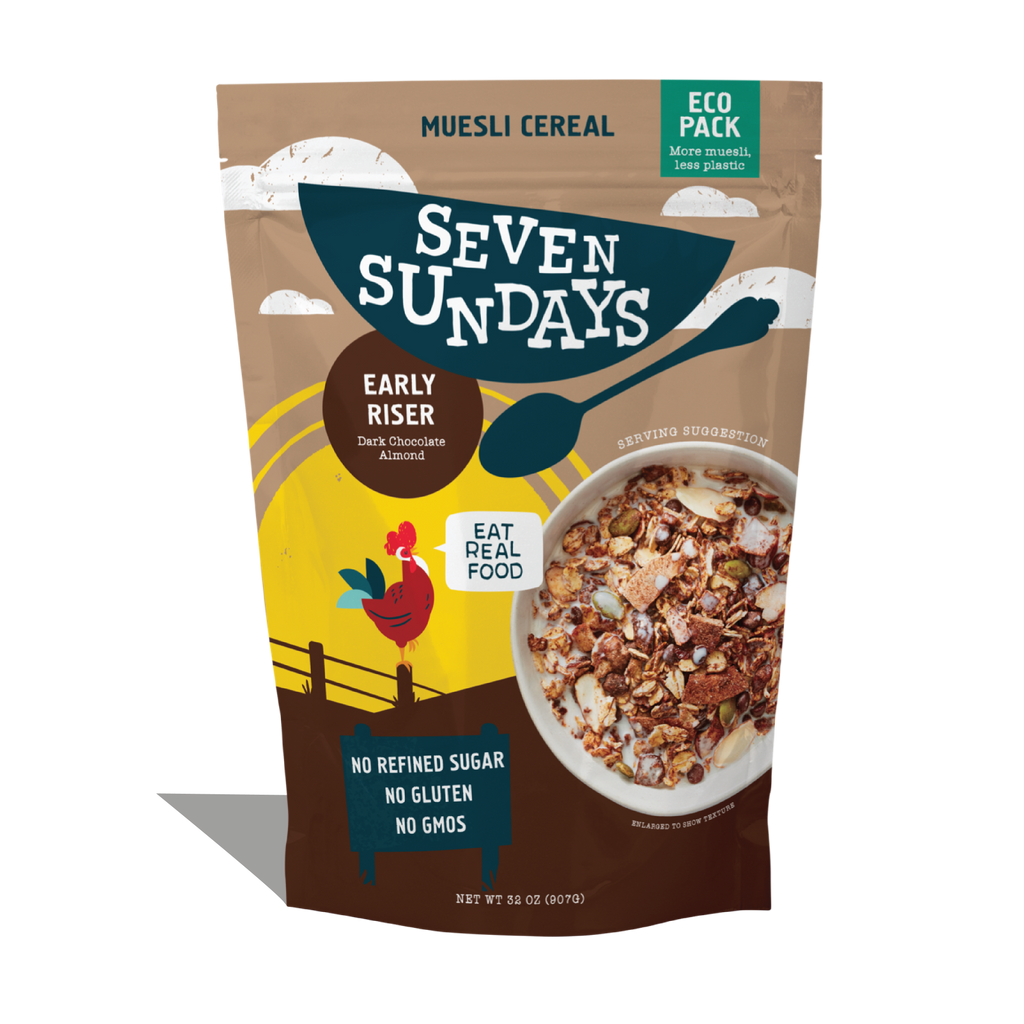 Early Riser Dark Chocolate Muesli Eco-Pack, 32oz